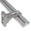 Support mural pour rail de rideau Aluminium - Argent 8 cm Voir les images du produit 4