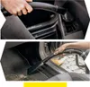 Two images showing a person vacuuming the interior of a car. Náhled obrázku produktu