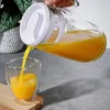 Krug für Getränke, Wasser, Saft, Limonade, Glas mit Deckel, Produktbild-Vorschau 7