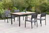 Merxx Gartenmöbel Set Paxos 5tlg., 4 Stapelsessel, Tisch Produktbild-Vorschau 1