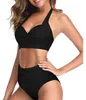 Plavky - Dvoudílné plavky - Vysoký střih - Boho bikiny - Náhled obrázku produktu 4