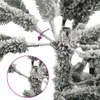 vidaXL Albero di Natale artificiale con neve 300 LED 210 cm Anteprima dell’immagine prodotto 4