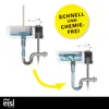eisl Blau Bunter Pömpel, farbige Saugglocke, WC-Pümpel zur Produktbild-Vorschau 3