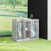vidaXL Mobile da golf Grigio cemento 102 x 45 x 85,5 cm Anteprima dell’immagine prodotto 4