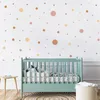 Muralo sticker mural décoration murale multicolore pois Voir les images du produit 4