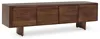 Lowboard DIMA 180 cm aus Mangoholz, Dunkelbraun - TV Produktbild-Vorschau 3