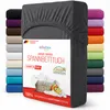 EllaTex Jersey Topper Spannbettlaken 200x200–200x220 Produktbild-Vorschau 1