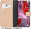 Selencia Echtleder Klapphülle Google Pixel 9A - Dusty Pink Produktbild-Vorschau 3