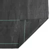 vidaXL Unkrautmembran Schwarz 1,5 x 100 m PP Produktbild-Vorschau 6