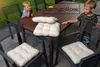 Sunnypillow 4er Set Stuhlkissen 40x40 cm Bequeme 8cm Produktbild-Vorschau 2
