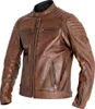 John Doe Dexter Motorrad Lederjacke, braun, L Produktbild-Vorschau 2