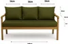 Gartenkissen Set grün – 140x50 + 3x50x56 cm Gartenkissen Produktbild-Vorschau 3