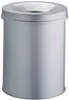 DURABLE Papierkorb SAFE rund 30 Liter grau Produktbild-Vorschau 1