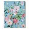 Plaid Descanso 130x160 cm - flowers Produktbild-Vorschau 1
