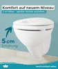 Calmwaters WC-Sitz erhöht, + 5 cm Erhöhung, stabiler Griff, Produktbild-Vorschau 3