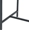 Close-up view of the black metal legs of a plant stand. Podgląd zdjęcia produktu