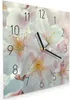 Wanduhr aus Glas mit Motiv Kirschblüten Zauber- 30 x 30 cm Produktbild-Vorschau 2