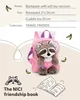 NICI Rucksack mit Waschbär Plüschtier Produktbild-Vorschau 8