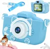 Verk 18257 Cámara digital infantil con diseño de gato azul Vista previa de la imagen del producto 8