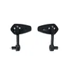 Spiegel Set für 18mm Lenkerenden, schwarz Aluminium CNC, 2 Produktbild-Vorschau 2