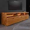 riess-ambiente TV-Board GRAND 180cm braun massives Produktbild-Vorschau 1