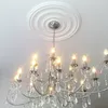 Casa Padrino Deckenstuck Stuck Rosette Deckenrosette Stucco Deckenverzierung Decke Verzierung Produktbild-Vorschau