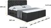 ALTDECOR Boxspringbett mit H3 Matratze und Topper - 160 x Produktbild-Vorschau 6