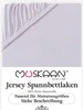Müskaan Jersey Spannbettlaken 180x200 - 200x200 cm silber Produktbild-Vorschau 1