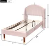 Flieks Jednolôžková posteľ pre mladých 90x200 cm Čalúnená Náhľad obrázku produktu 3