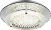 2er Set LED Deckenlampe, Kristalle, Spiegelrand, D 28 cm Produktbild-Vorschau 4