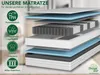 Hochwertige 7-Zonen Federkernmatratze | 100 x 200 cm | H2 | Produktbild-Vorschau 3