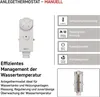 Anlege-Thermostat P5681, manuell Anteprima dell’immagine prodotto