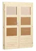 Doppelflügeltür Karibu modern 28 mm 140 x 170 cm Produktbild-Vorschau 2