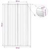 vidaXL Rollo Braun 140 x 220 cm Schilf Produktbild-Vorschau 8
