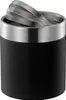 EKO Seau à couvercle basculant Fandy 1,5 l noir inox Voir les images du produit 3