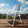 Linder Exclusiv Campingstuhl PO2600SO Ocean mit Streifen, Produktbild-Vorschau 3