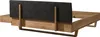 MASSIVMOEBEL24 Bett mit Nachttisch rechts Eiche 180x200x85 Produktbild-Vorschau 10