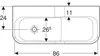 Geberit 502973002 Bambini Spiel-/Waschlandschaft B:90cm Produktbild-Vorschau 3