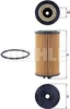 Ölfilter MAHLE OX 978D Filtereinsatz für OPEL INSIGNIA Produktbild-Vorschau 1