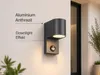 Außenwandleuchte mit Bewegungsmelder, Downlight Anthrazit Produktbild-Vorschau 3