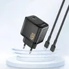 DUDAO A28EU adapter, 45 Watt, 1x USB-C, zwart Productafbeelding-voorbeeld 2