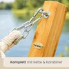 XXL Hängemattengestell 325 cm Holz - Outdoor Ständer für 2 Produktbild-Vorschau 13