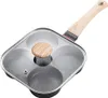 Spiegeleipfanne, Pancake Pfanne mit Deckel 4 Loch Produktbild-Vorschau 2