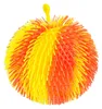 Palla antistress, soffice, pelosa, arcobaleno, 15 cm, Anteprima dell’immagine prodotto 3