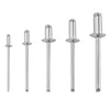 Blindnieten Flachkopf 400 tlg Set Popnieten Alu/Stahl Produktbild-Vorschau 3
