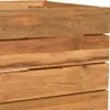 vidaXL Hochbeet 50x40x55 cm Teak Altholz und Stahl Produktbild-Vorschau 5