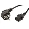 VALUE Netzkabel, CEE7/7-Stecker & IEC-Buchse gerade, Produktbild-Vorschau 3