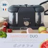 BEABA Babycook Duo, 2200 l, 1600 l, Stal nierdzewna, Szary, Podgląd zdjęcia produktu 3