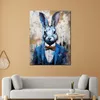 Pop Art Hase im Anzug Leinwandbild Wandbild XL Kunst Deko: Produktbild-Vorschau 3
