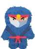 Pinata "Ninja" | 33 x 10 x 44 cm Produktbild-Vorschau 1